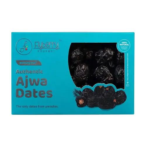 Flyberry Gourmet Ajwa Dates (Khajoor/Khajur)| 100% Natural | Rich in Calcium, Iron and Potassium | Instant Energy