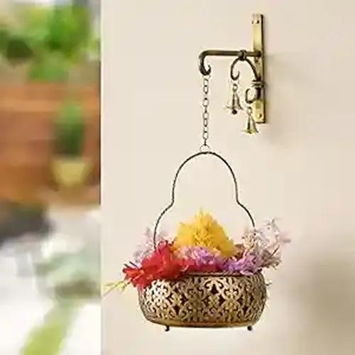 Dartistry® Flower Basket For Home Decor/Indoor and Outdoor Decoration Items/Balcony Decoration Item