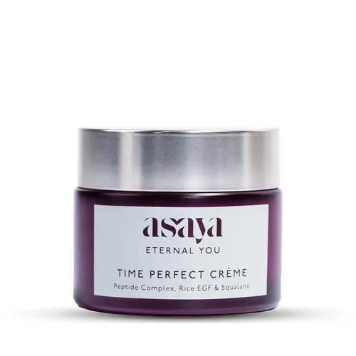 Asaya Peptide Moisturizer For Face | Korean Anti Aging Cream With Collagen Peptides & Squalane | Firms & Smoothes Wrinkles & Fine Lines | Rice Moisturizer For Dry & Oily Skin | Paraben Free | 50g