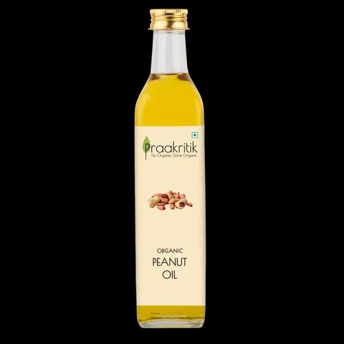 Praakritik Organic  Peanut Oil 500 ml