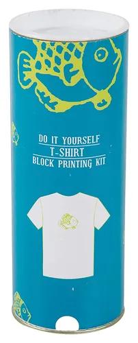 DIY Craft Kit Block Print Your T-Shirt With Fish (10-12 Years)