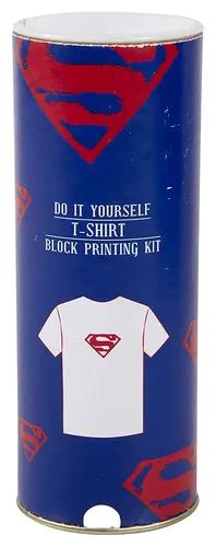 DIY Craft Kit Block Print Your T-Shirt With Superman (8-10 Years)