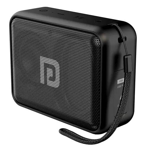 Portronics Dynamo POR-394 5W Bluetooth 5.0 Portable Stereo Speaker with TWS, USB Music & FM Music and Clear Bass Sound, 2000mAh Battery (Black)