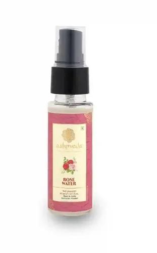 ASHPVEDA Natural Rose Water Gulab Jal, Cleansing Toning & Silky Smooth Skin | Pores Minimizing - Men & Women (30 ml)