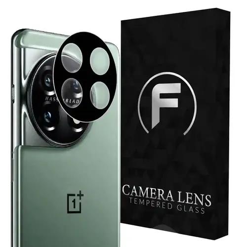 FIRST MART First Mart Camera Lens Protector For Oneplus 11 5G | Tempered Glass 9H Hardness Camera Cover Screen Protector | Black & Case Friendly