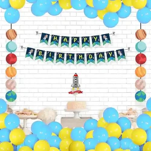 Space Birthday Decor Party Kit