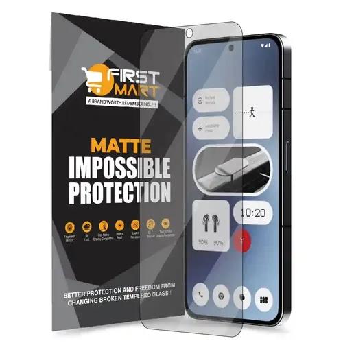 FIRST MART Screen Protector for Nothing 2A 5G Impossible Fiber Case Friendly Screen Protection & Installation Kit (Matte)