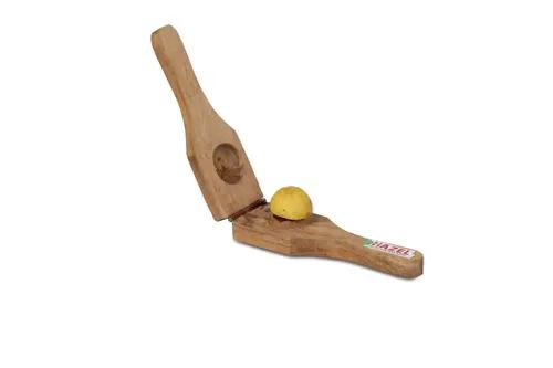 HAZEL Lemon Squeezer Wooden | Nimbu Limbu Squeezer Manual | Wooden Juicer Maker | Heavy Duty Lime Juice Extractor Kitchen Tools