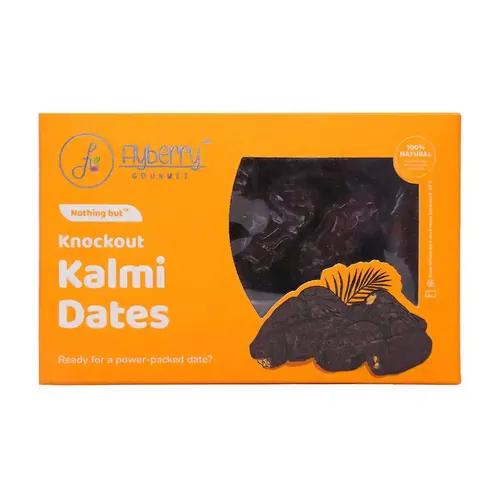 Flyberry Gourmet Kalmi Dates (Khajoor/Khajur) 200g | 100% Natural | Rich in Calcium, Iron and Potassium | Instant Energy