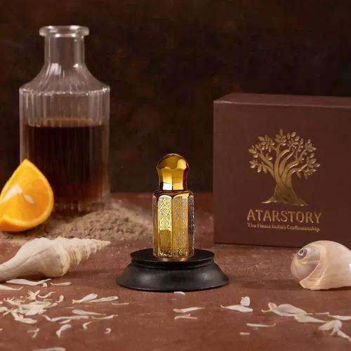 ATARSTORY Best Attar Alcohol Free Roll On For Daily Use | Long Lasting Fragrance | Attar For Men And Women - 12Ml (Sorcerer)