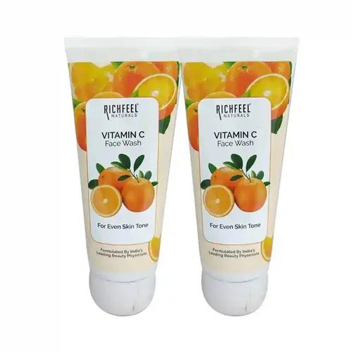 Richfeel Vitamin C Face Wash 100 G Pack of 2